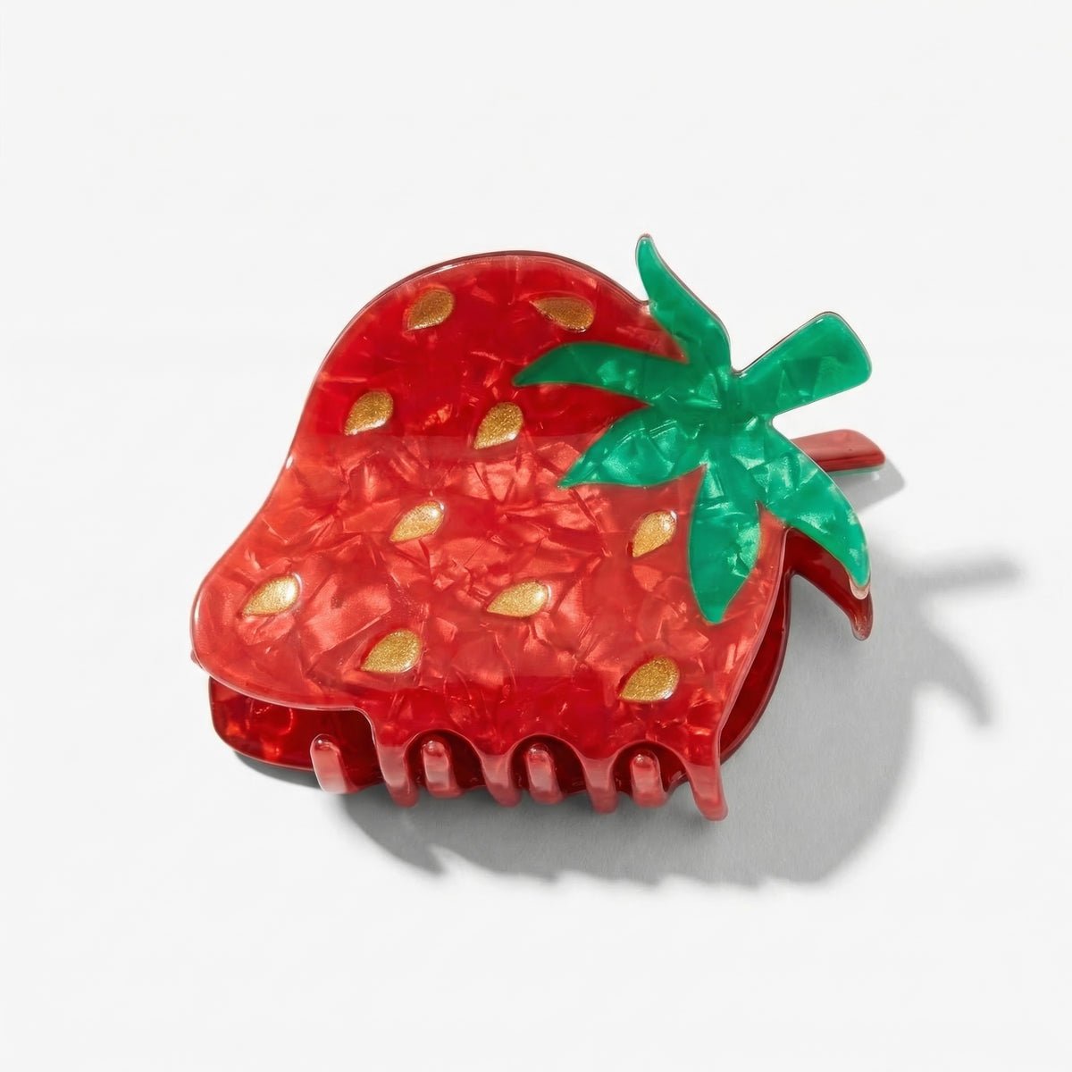 Pince à cheveux fraise rouge rouge, BALABOOSTE