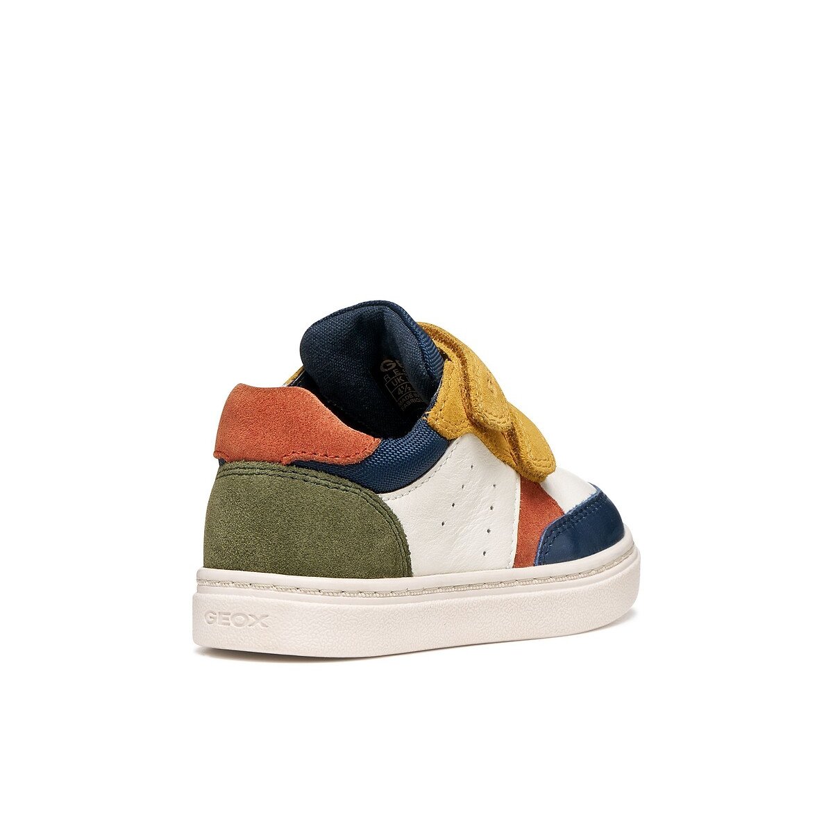 Zapatillas con velcro, NASHIK blanco/mostaza , GEOX