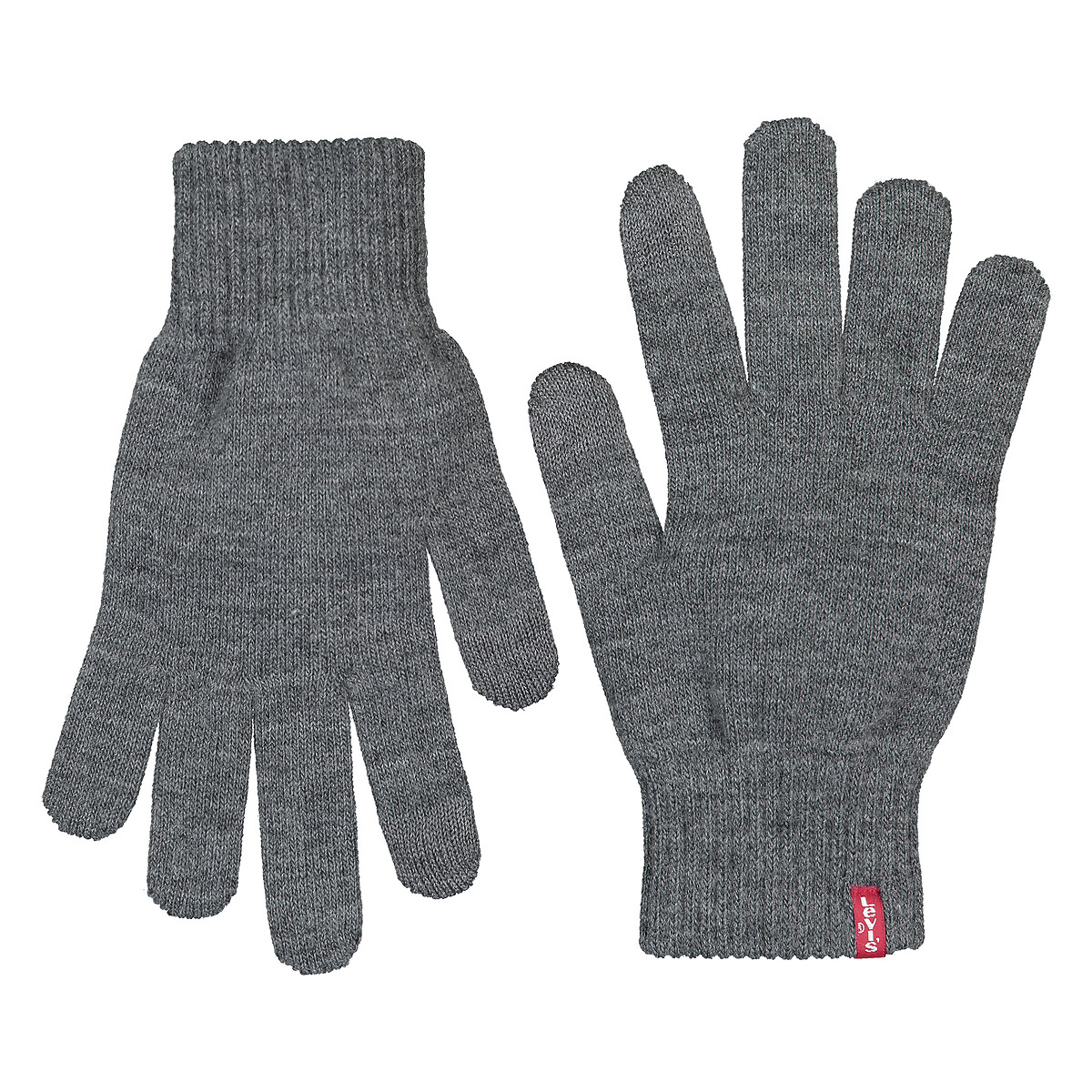 Guanti touch screen Ben grigio, LEVI'S