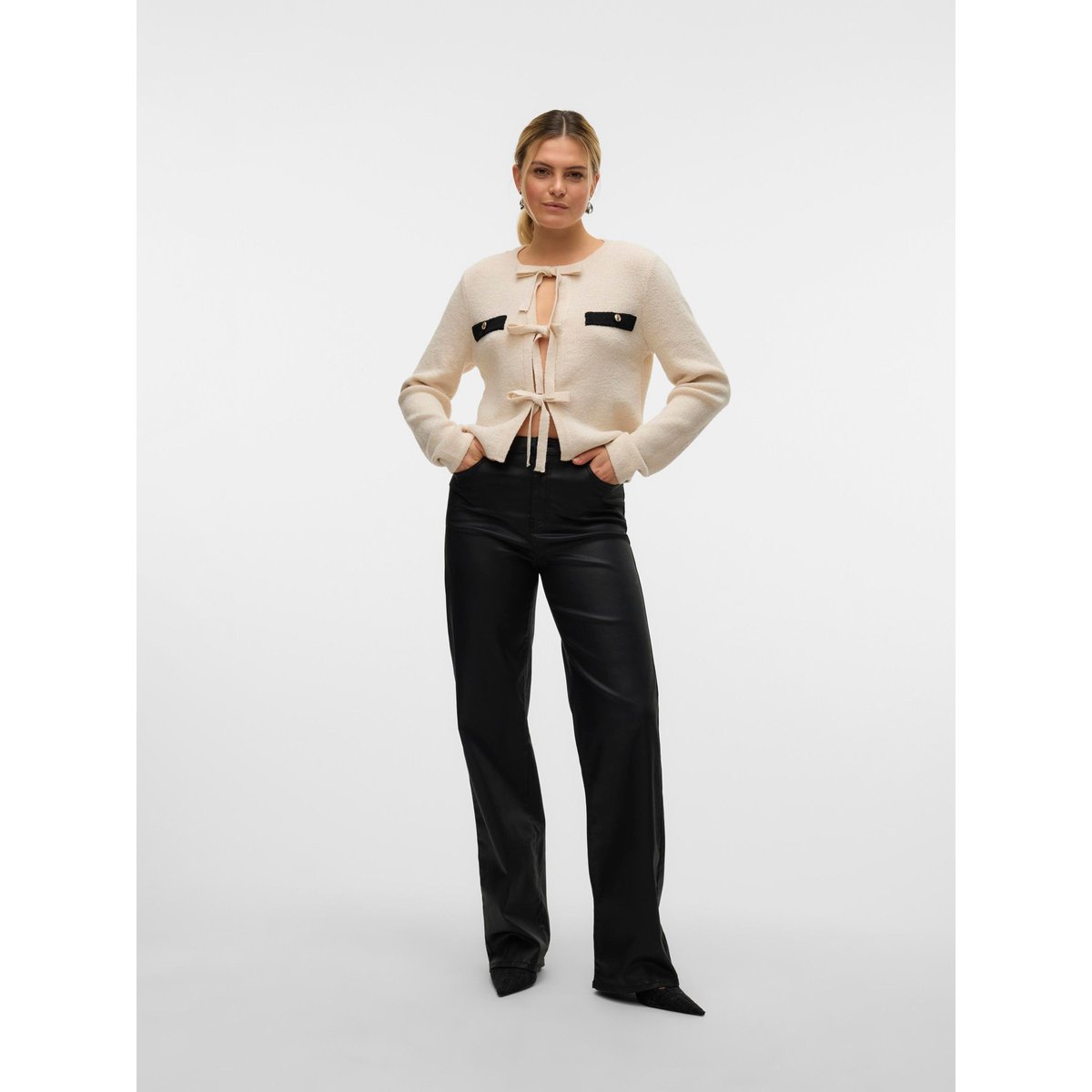 Pantalon À Jambe Large noire - black, VERO MODA