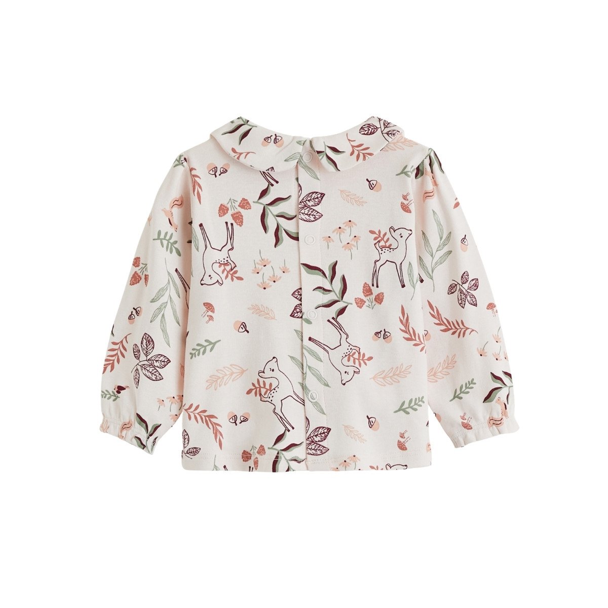 Ensemble salopette bébé en velours côtelé et t-shirt Evie rose, PETIT BEGUIN