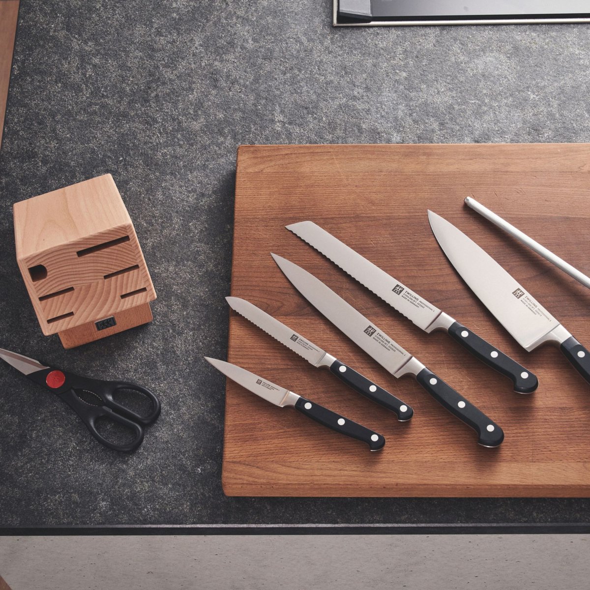 8-pcs, Set de blocs de couteaux, Nature nature, ZWILLING
