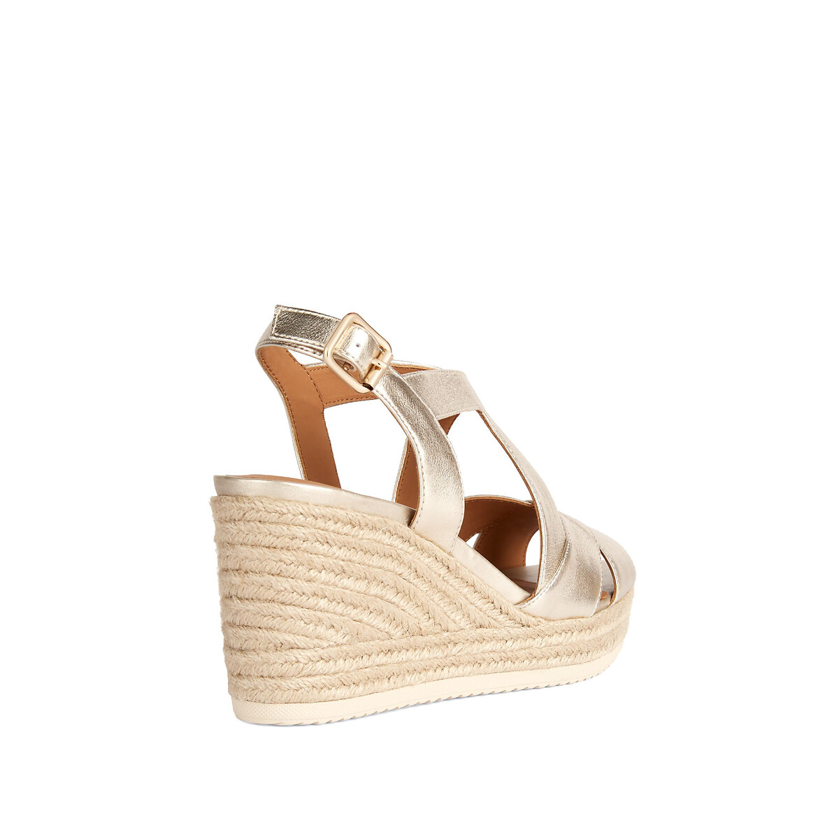Ponza Breathable Wedge Sandals gold-coloured, GEOX
