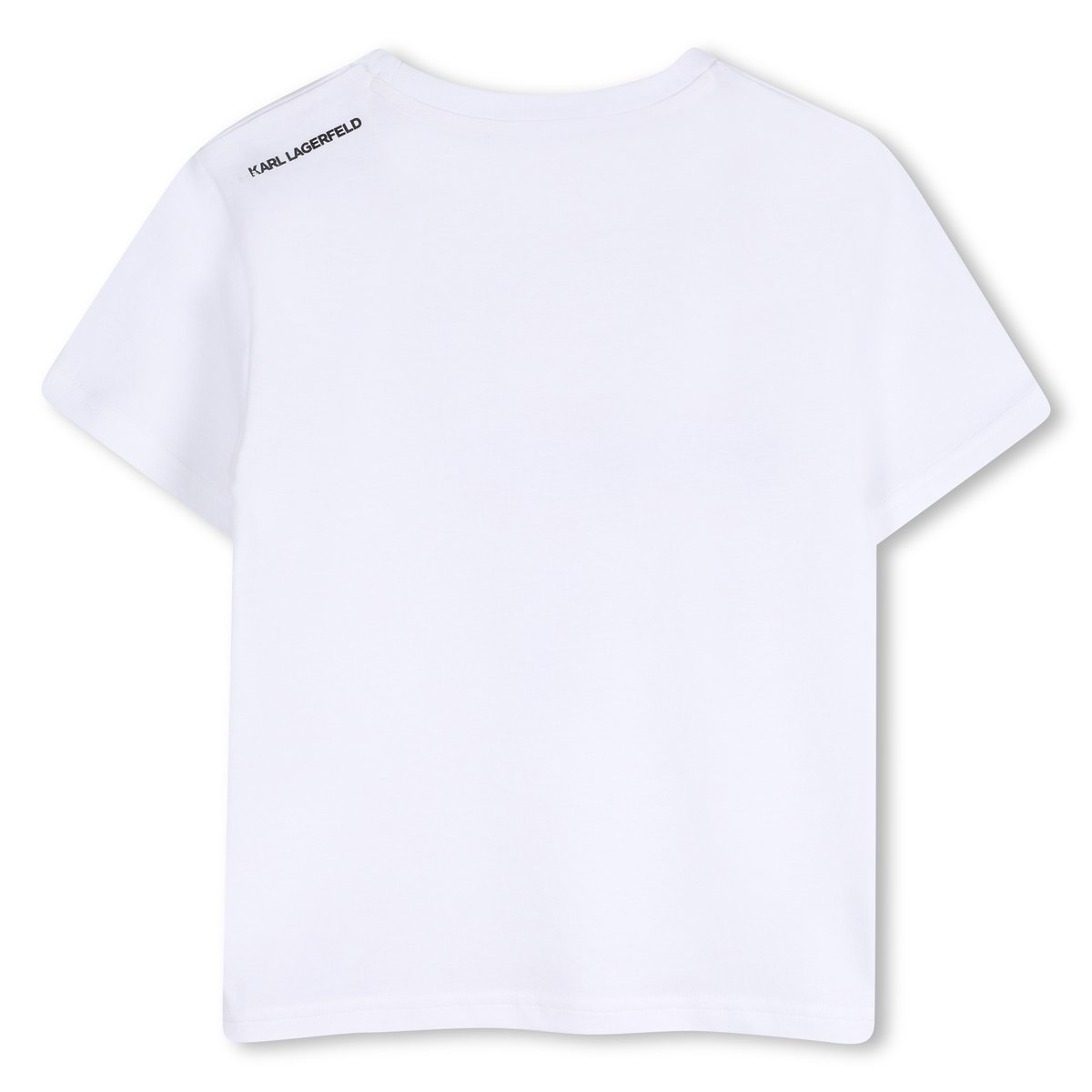 T-shirt manches courtes blanc, KARL LAGERFELD KIDS