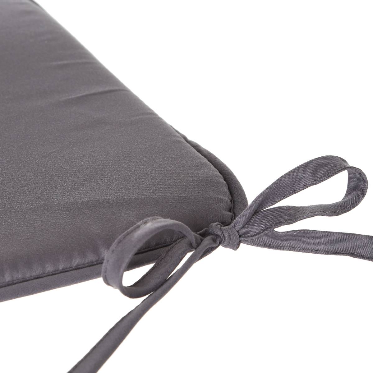 Galette de chaise gris foncé, ATMOSPHERA