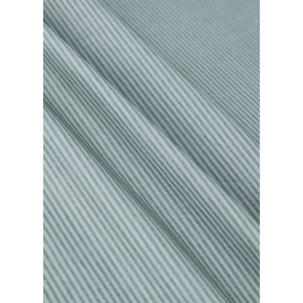 Drap-housse en percale de coton pour lit bébé 60 cm vert, MANGO HOME