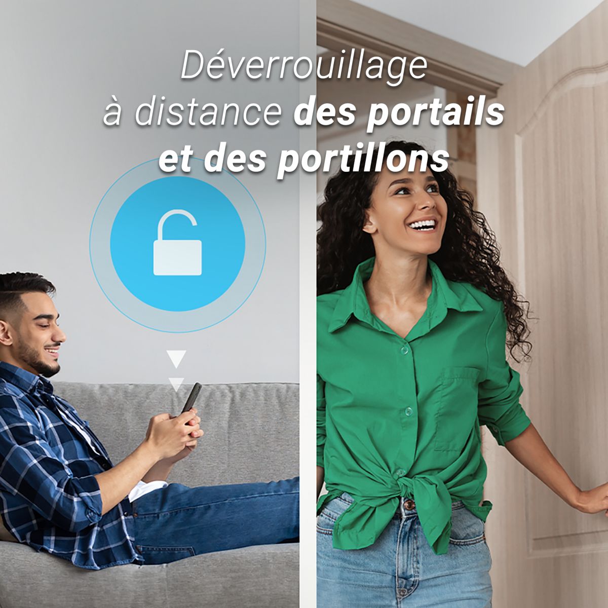 Sonnette connectée HP7 2K filaire couleur unique, EZVIZ