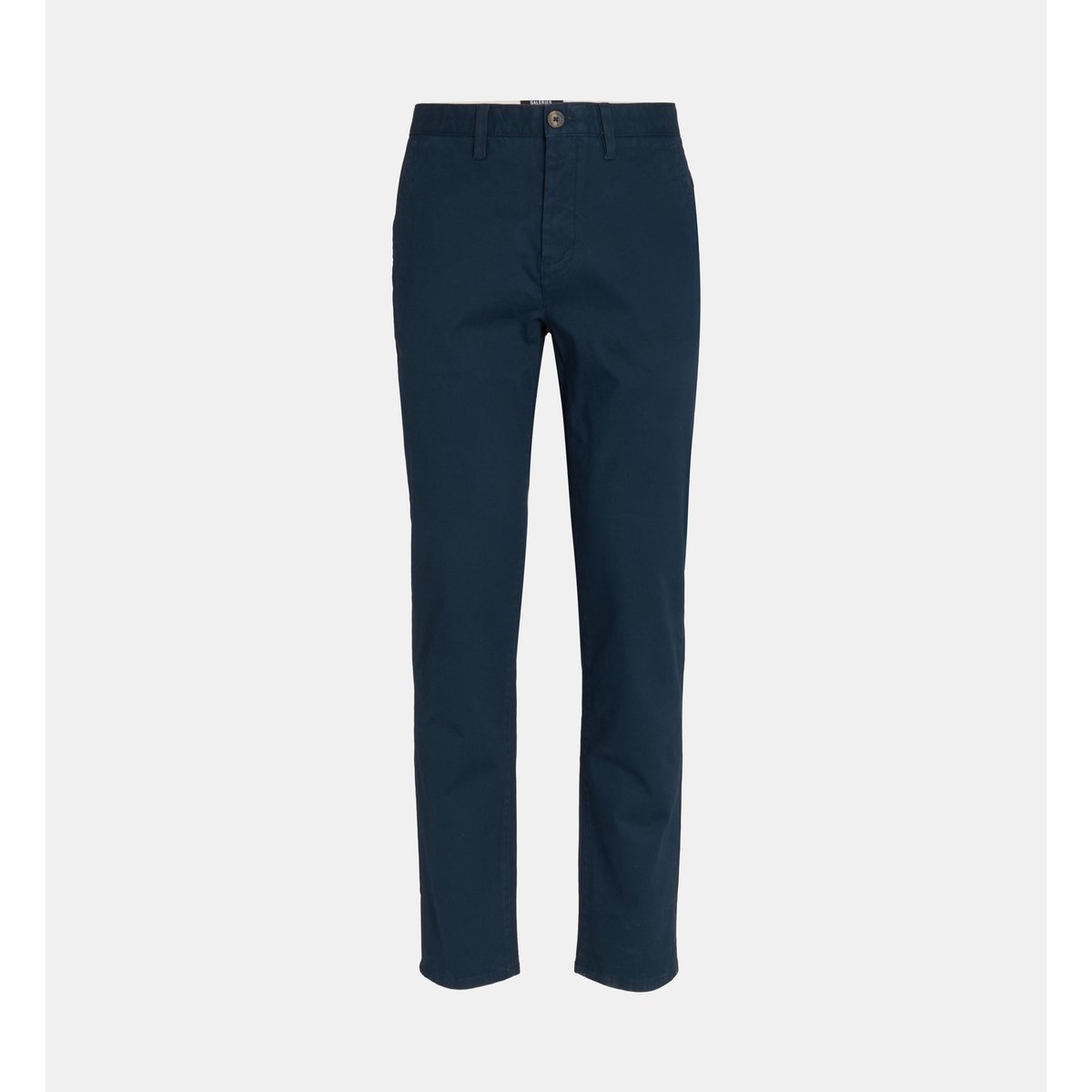 Pantalon chino chinim slim en coton bleu marine, GALERIES LAFAYETTE