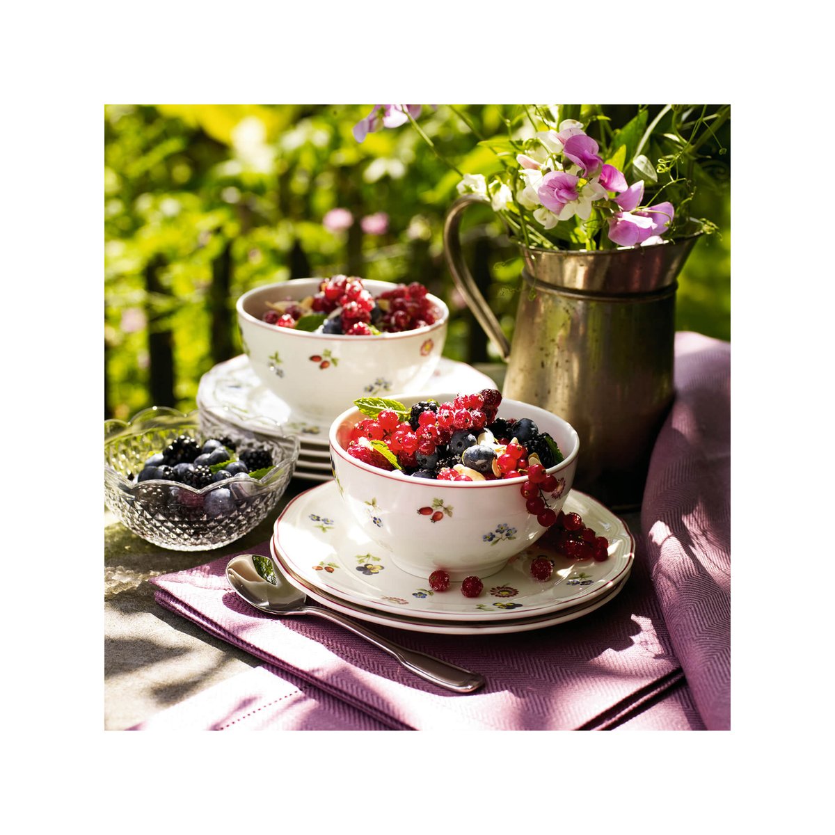 Bol À Céréales PETITE FLEUR blanc, VILLEROY & BOCH