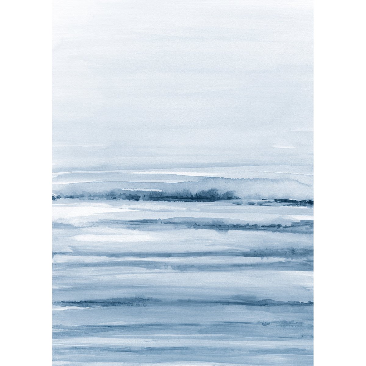 Affiche avec tableau décoratif, 50 x 70 cm beige, HANNUN