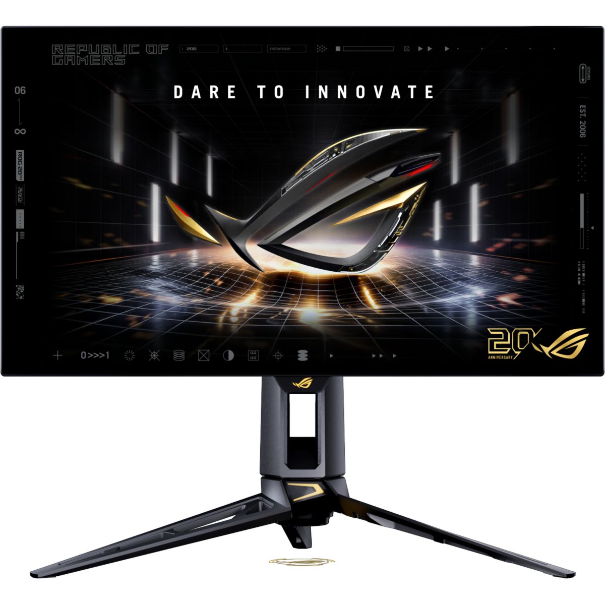 Ecran PC Gamer ROG PG27AQWP-G 27" 2K 540 Hz OLED HDR FreeSync Premium Pro & G-SYNC couleur unique, ASUS