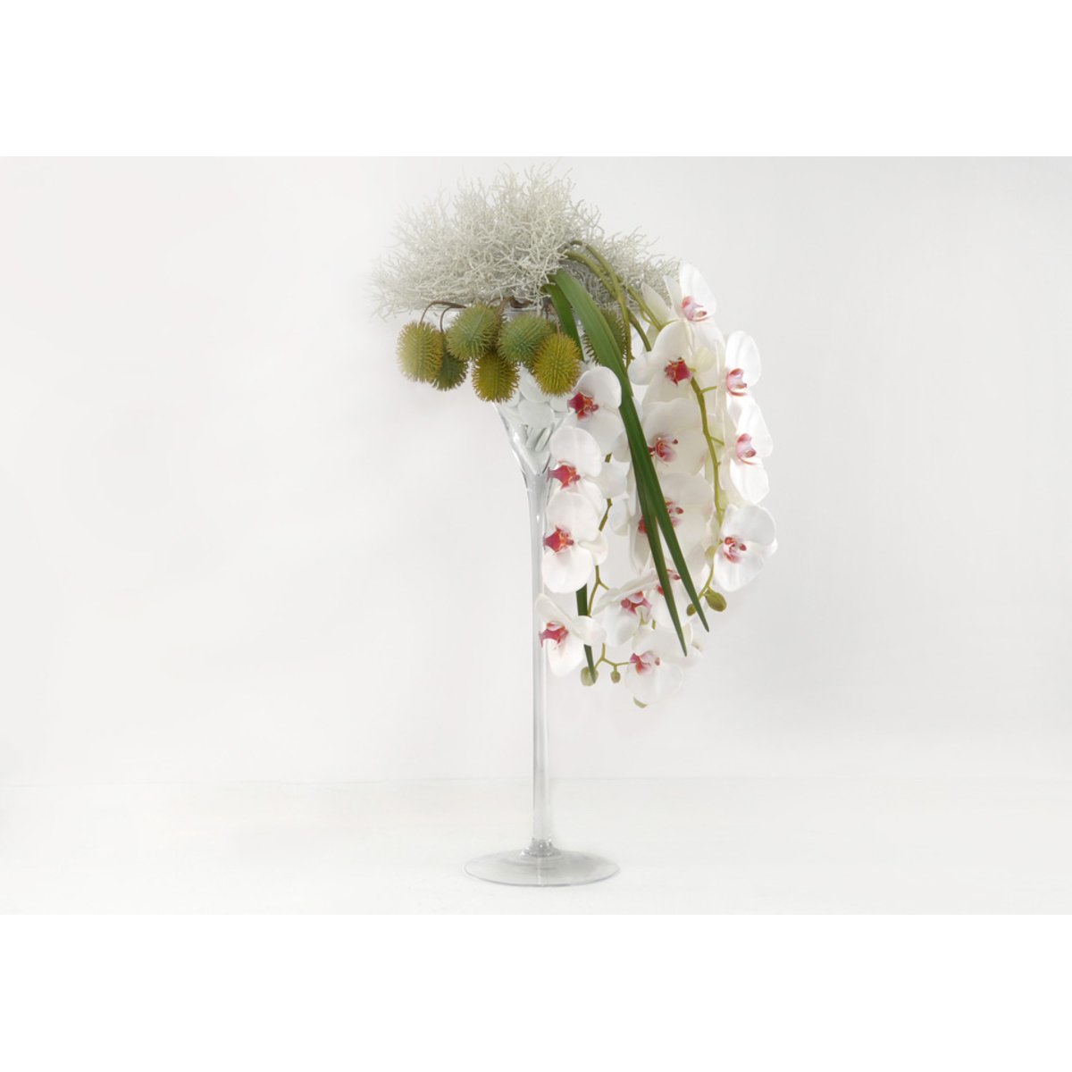 Galets en verre s - Seau de 4 kg blanc, AMADEUS