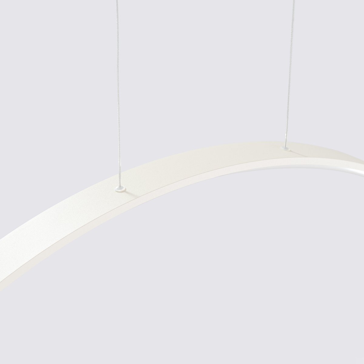 Suspension Aluminium Beige LED 1 Rio beige, EDEN