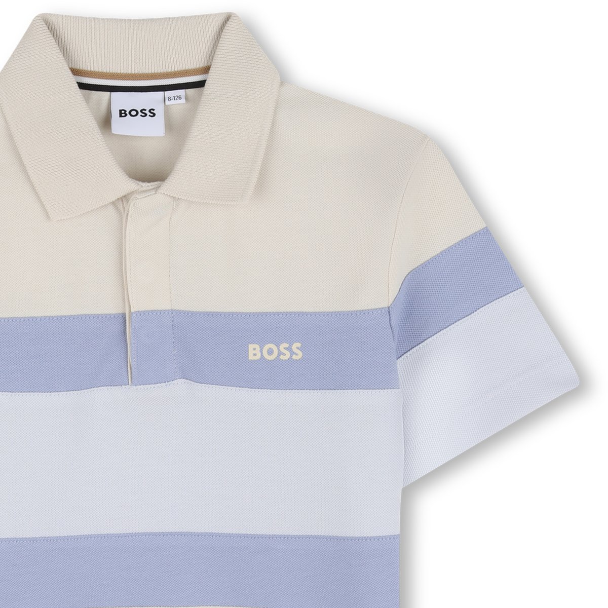Ensemble polo et bermuda vanille, BOSS KIDSWEAR