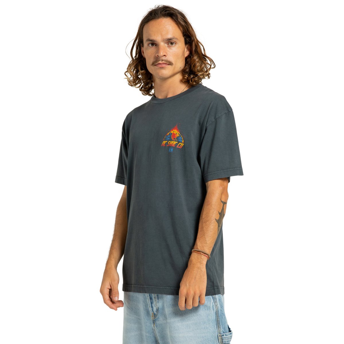 T-shirt à manches courtes FREE FALL. multi black acid, DC SHOES