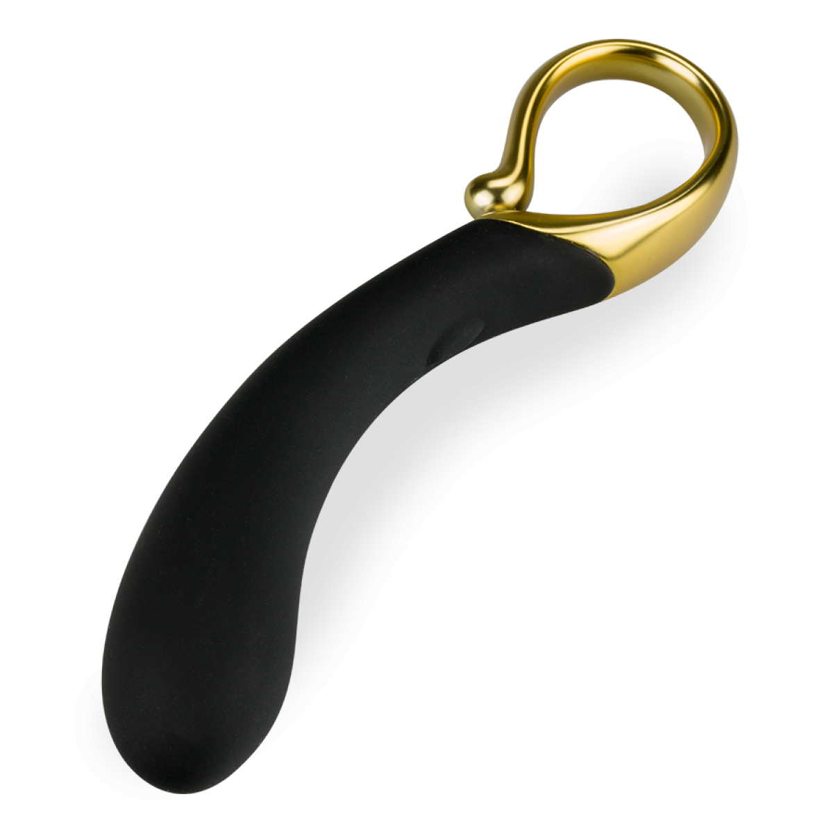 Mini vibromasseur ergonomique Crown noir, LOVE AND VIBES