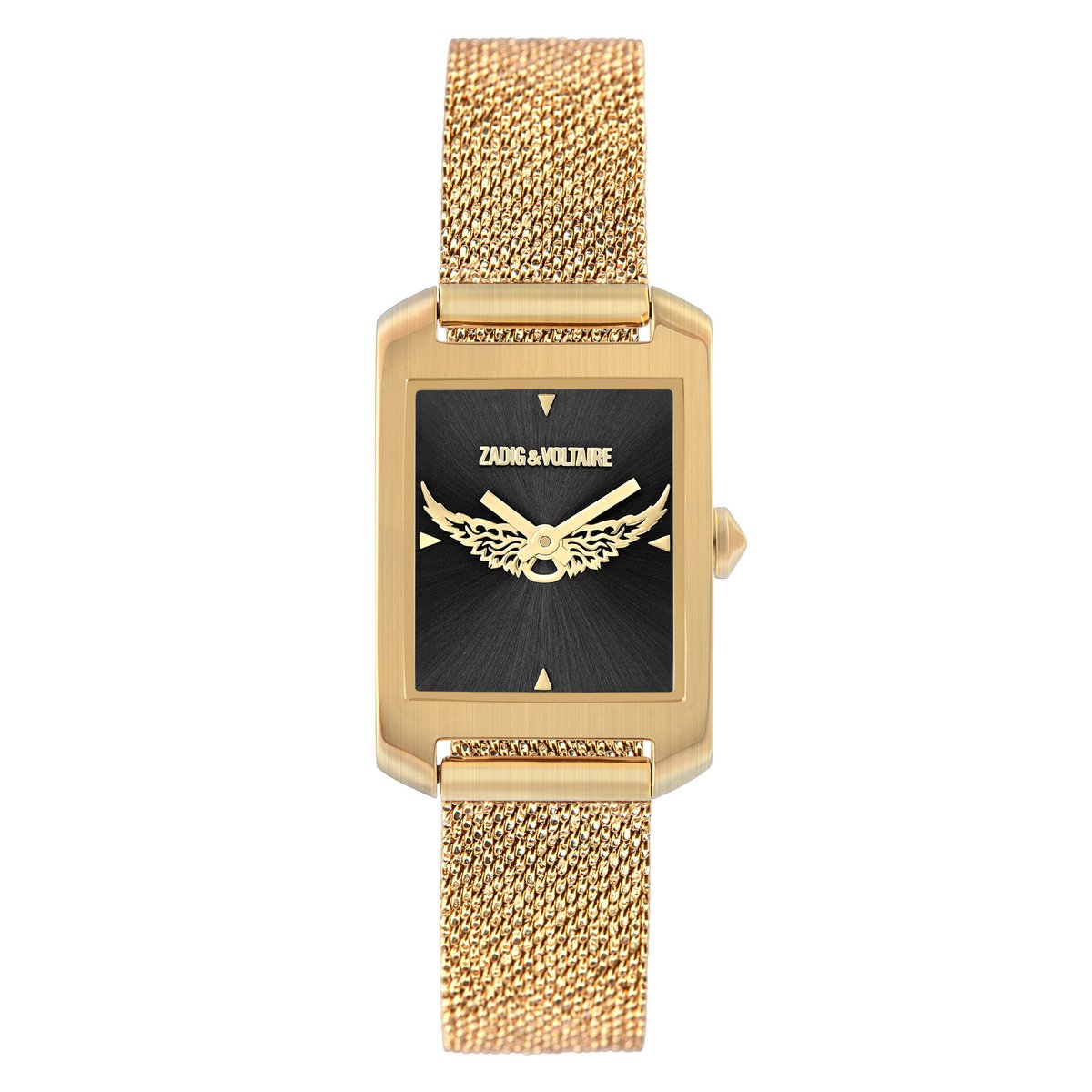 Montre Analogique  VOLTAIRE doré noir doré, ZADIG&VOLTAIRE