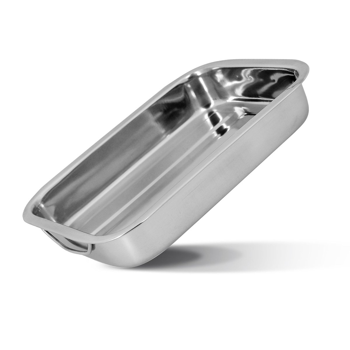 Plat à four 30x21 cm en acier inoxydable, HARRY inox, MENASTYL