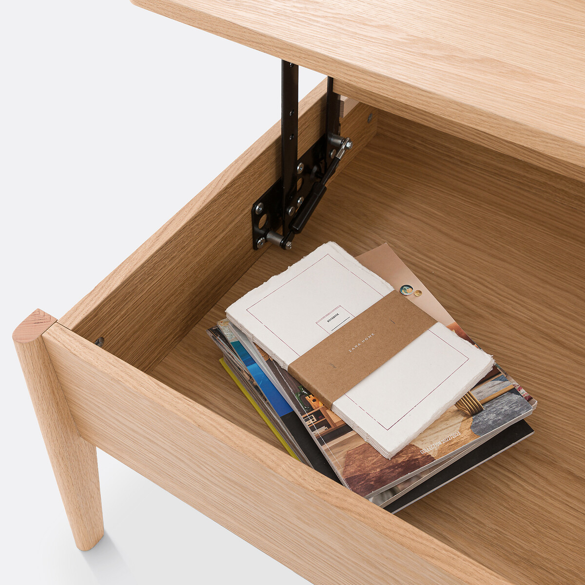 Suzon Lift-Top Coffee Table natural, LA REDOUTE INTERIEURS