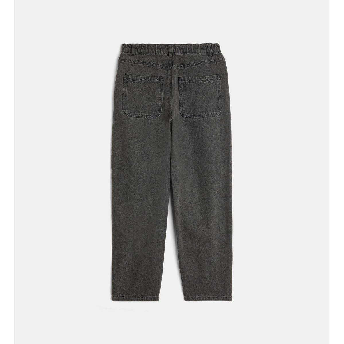 Jean droit texie en denim de coton bio gris, CADET ROUSSELLE