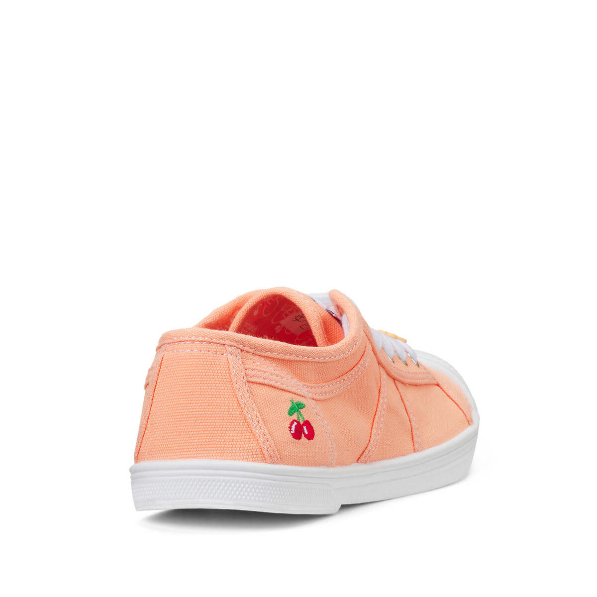 Baskets en toile LTC Basic 02 orange, LE TEMPS DES CERISES