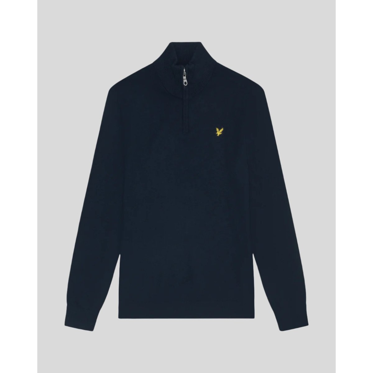 Pull camionneur en coton mérinos bleu foncé marine, LYLE & SCOTT