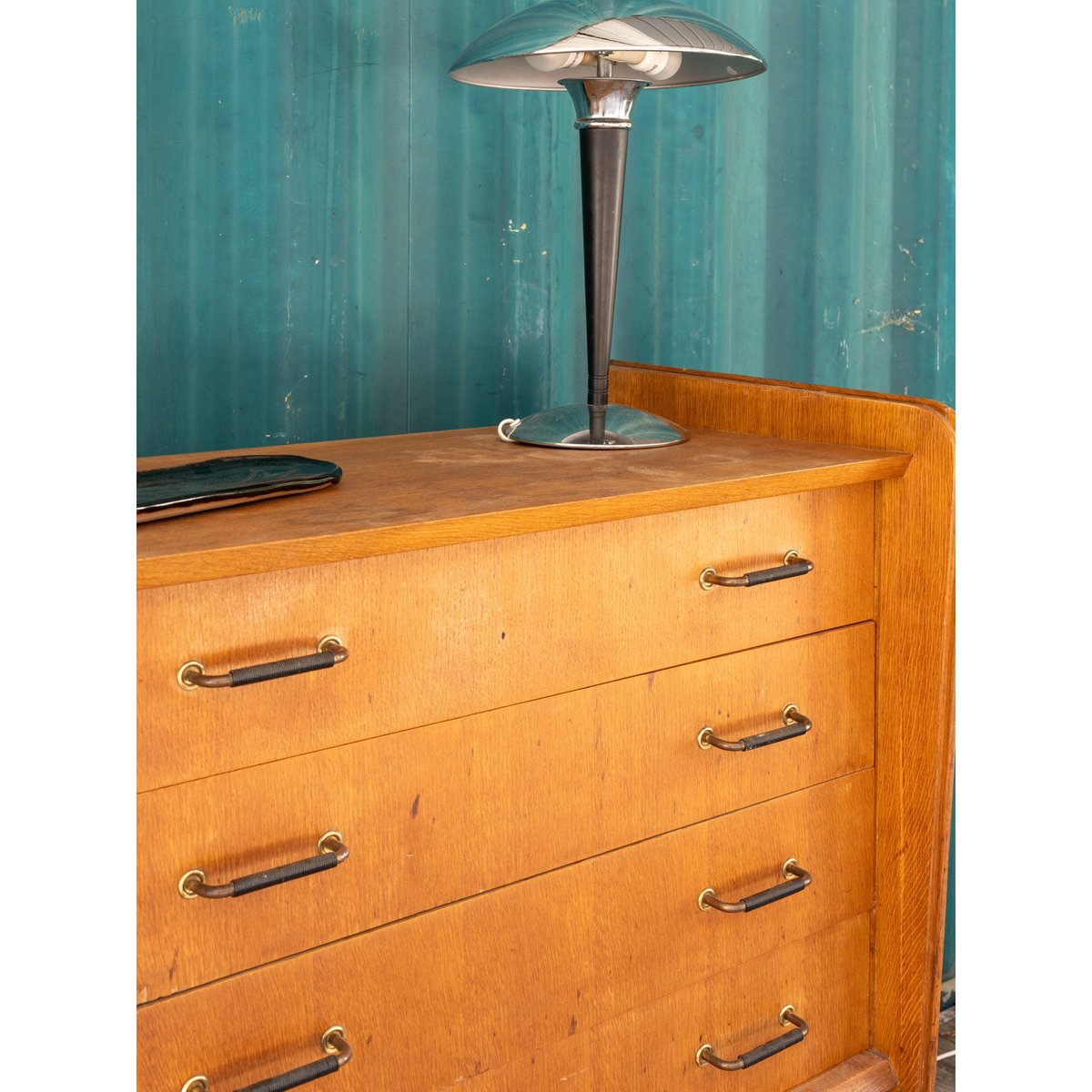 Enfilade en bois Margaret N°478 - Bon état bois foncé, DEBONGOUT