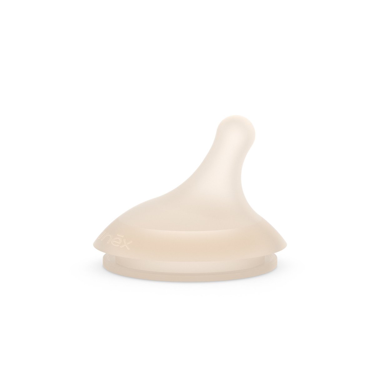 Lot de 2 tétines pour biberon anti-colique débit dense sand ZERO.ZERO sable clair, SUAVINEX
