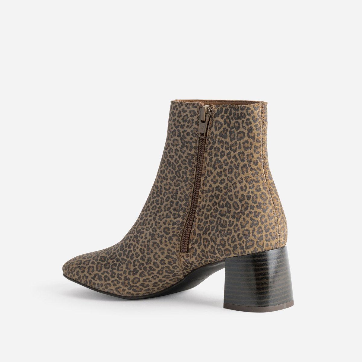 Boots À Talon en cuir NYA leopard, ERAM