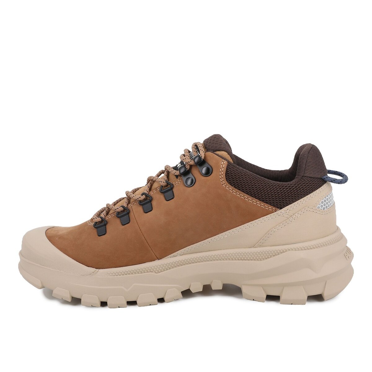 Baskets Pallarider Lo GTX semelle Vibram waterproof camel, PALLADIUM