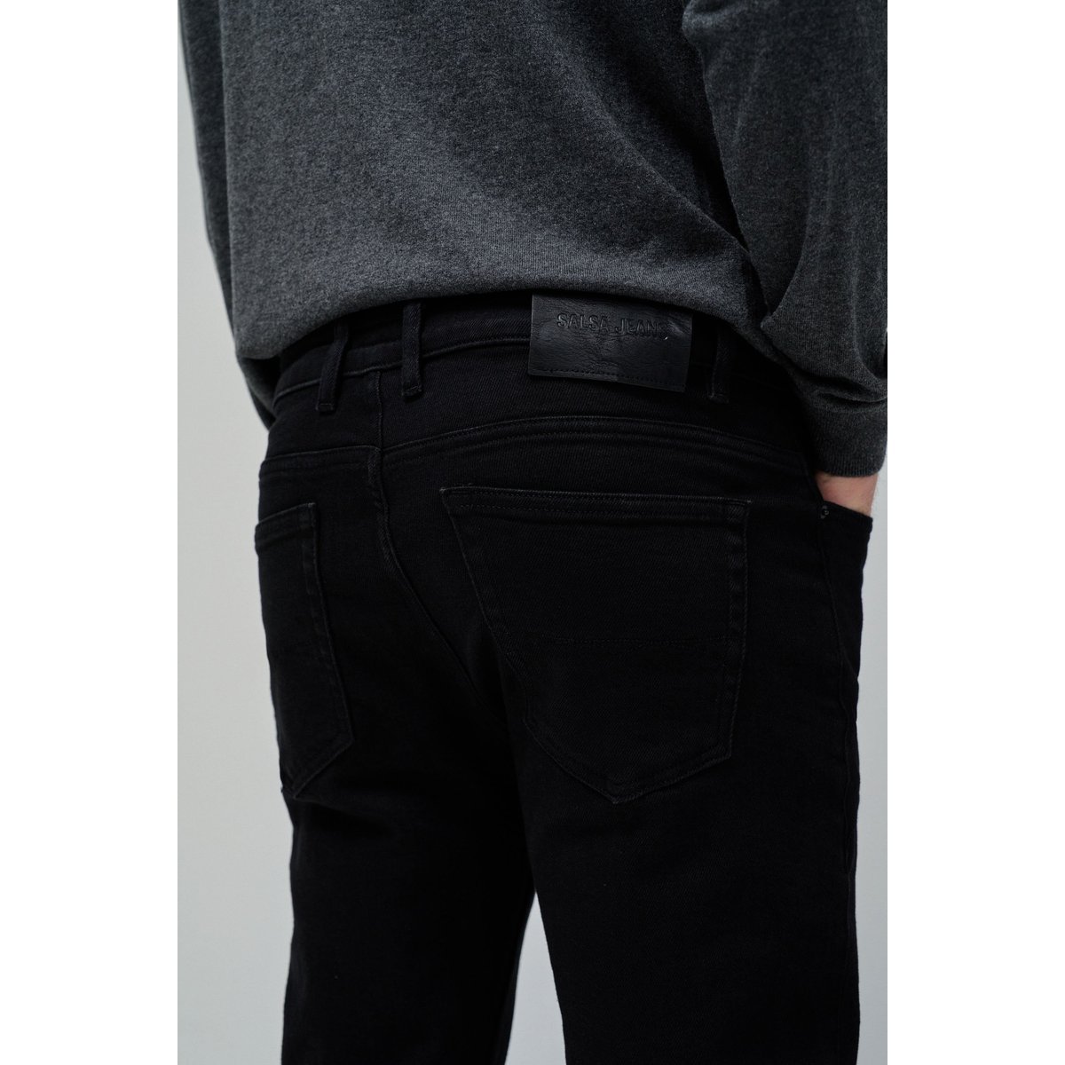 JEAN SLIM FIT noir, SALSA JEANS