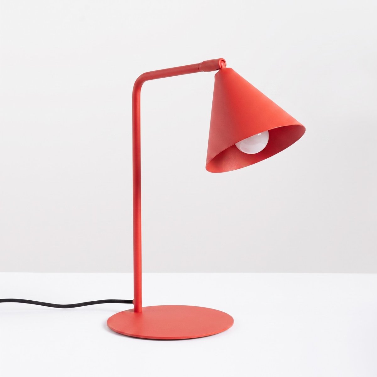 Lampe de bureau Acier Rouge E14 1 Nox rouge, EDEN