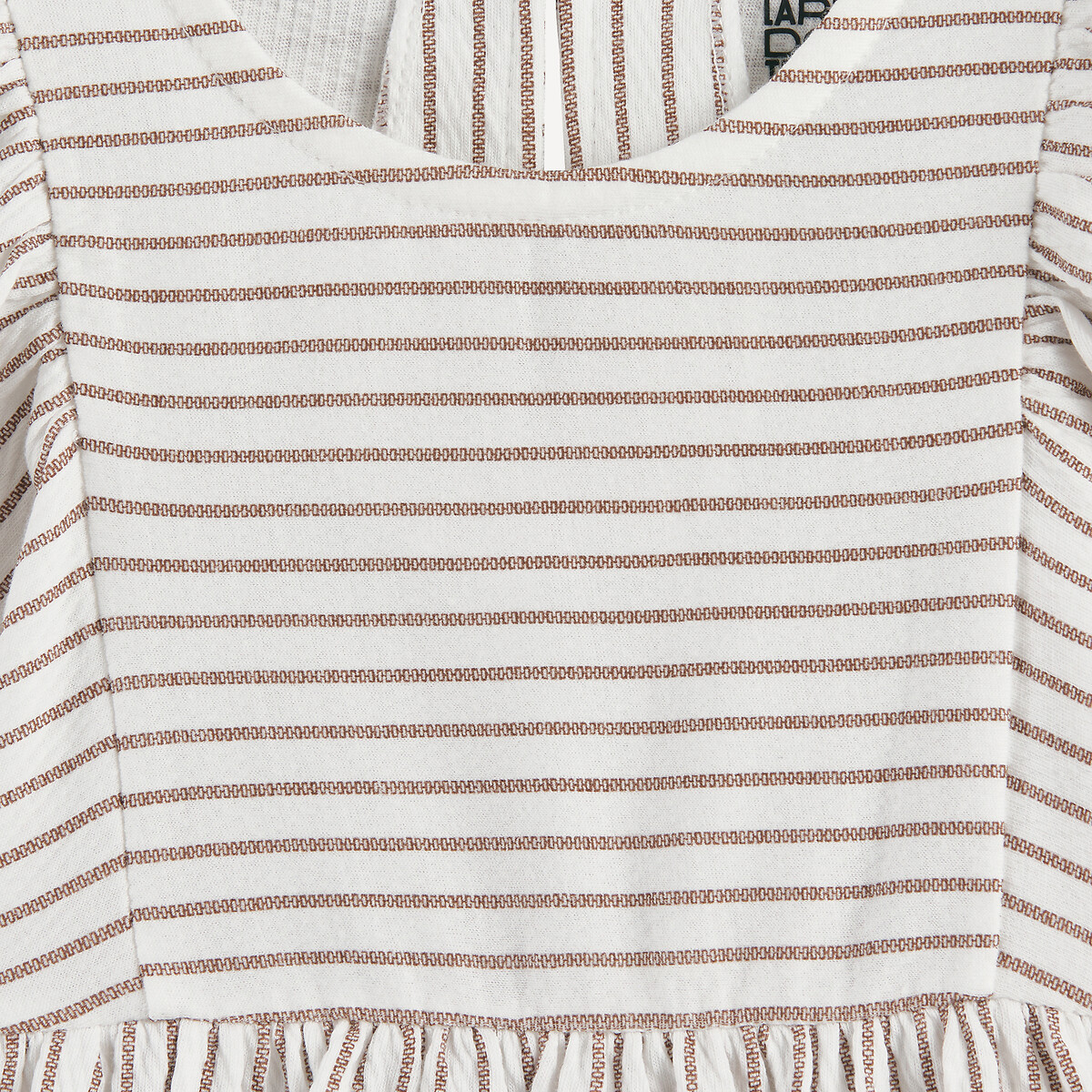 Ensemble 2 pièces blouse et short rayé rayé, LA REDOUTE COLLECTIONS