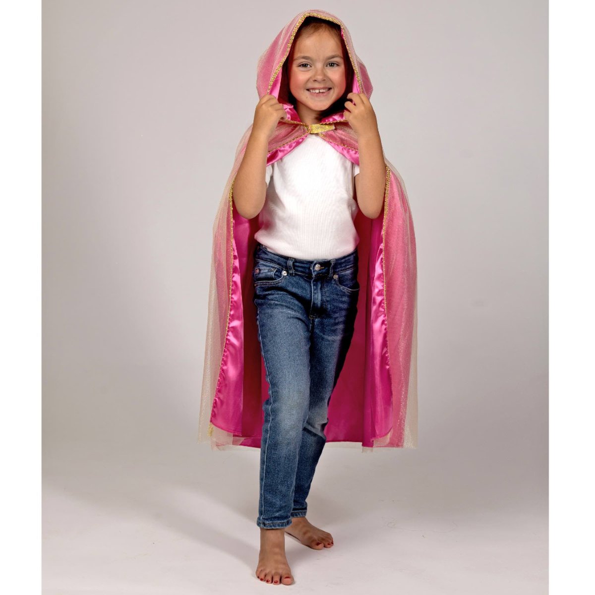 Déguisement enfant – cape de princesse rose, SEVIRA KIDS
