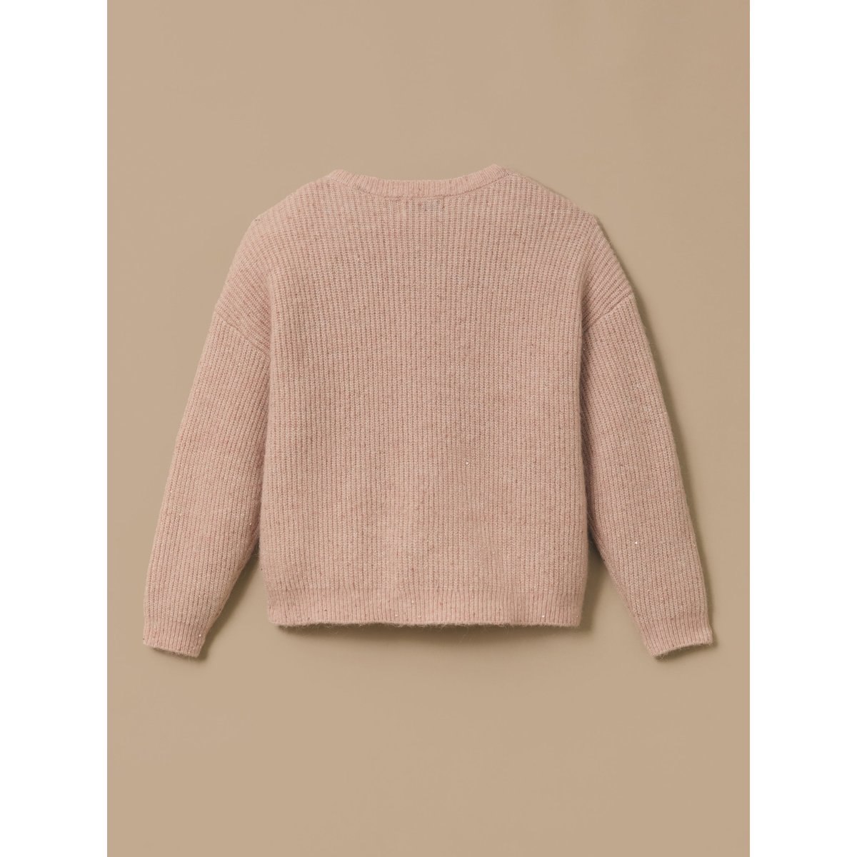 Cardigan laine et mohair rose poudre, CYRILLUS
