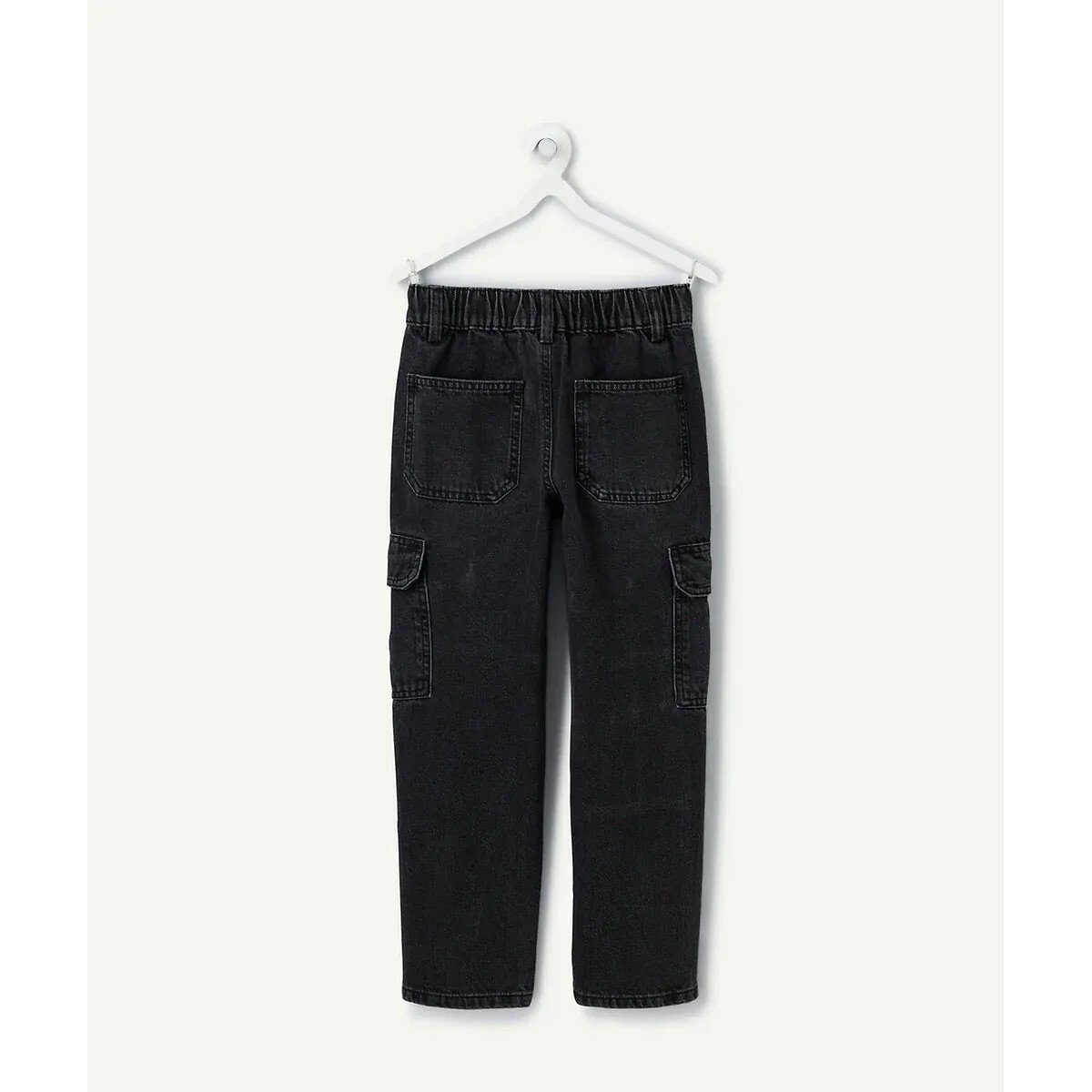 Straight Cargo Trousers black, TAPE A L'OEIL