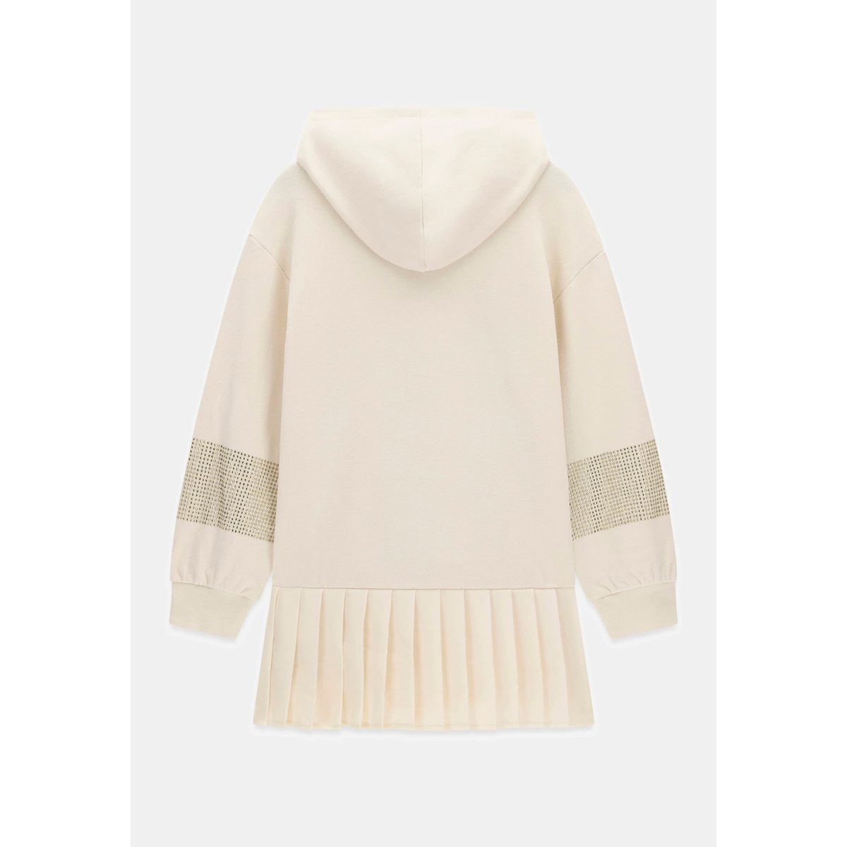 Robe En Coton À Capuche blanc, GUESS KIDS
