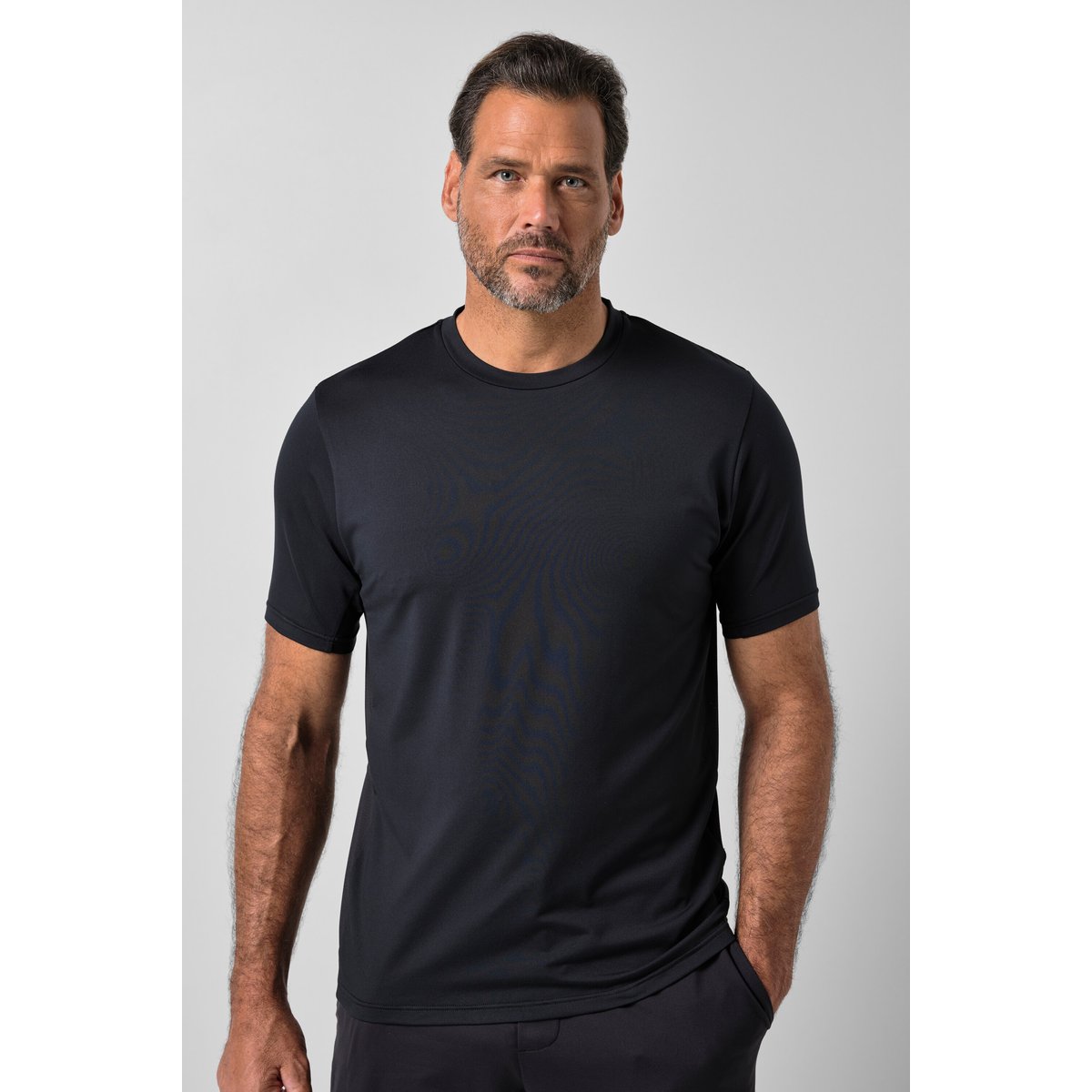 T-shirt technique, FLEXNAMIC®, fitness noir, JP1880