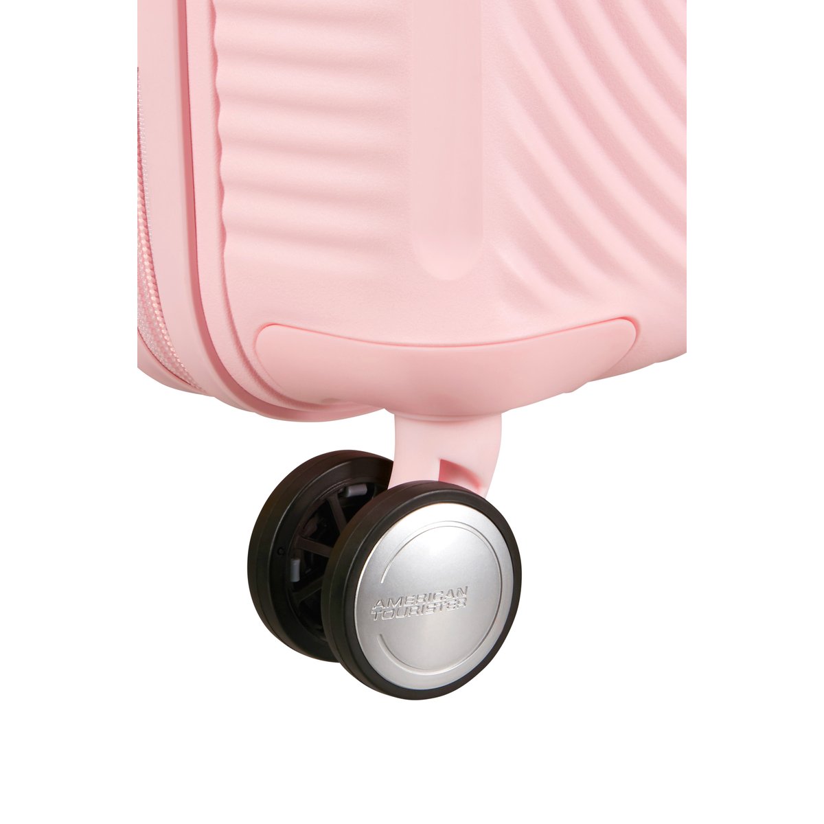 Soundbox mini valise 4 roues taille S pastel pink, AMERICAN TOURISTER