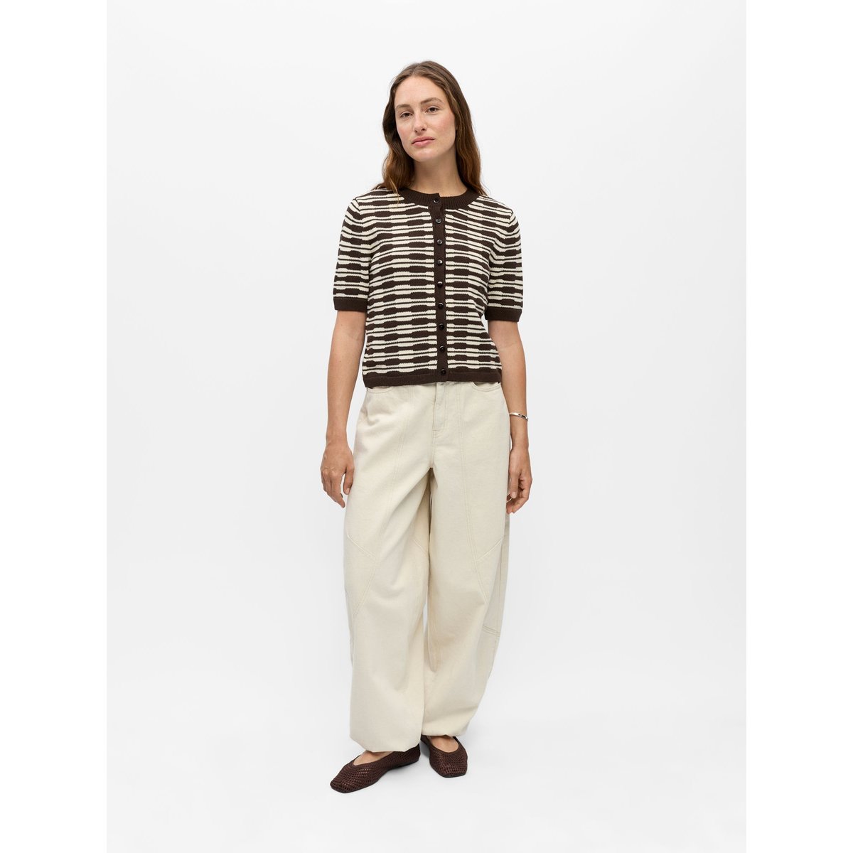 Cardigan marron - seal brown1, OBJECT