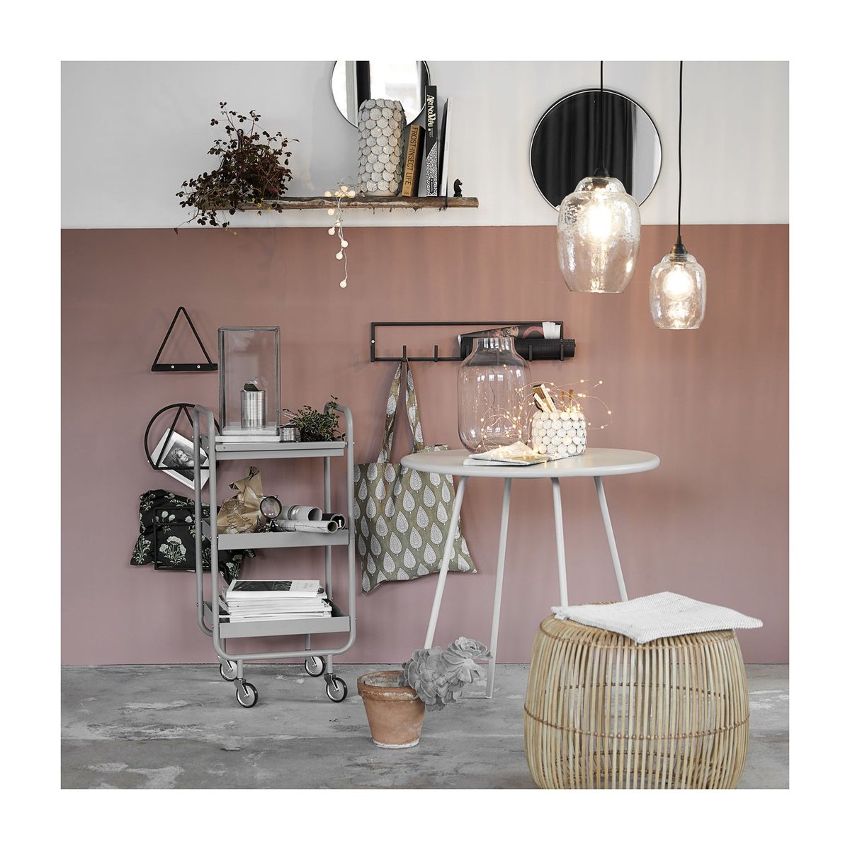 Tabouret Modern naturel, HOUSE DOCTOR