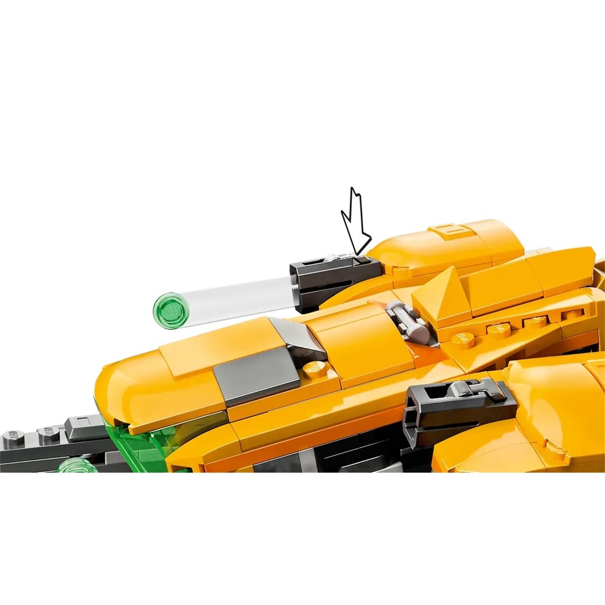 Marvel Le vaisseau de Bébé Rocket multicolore, LEGO