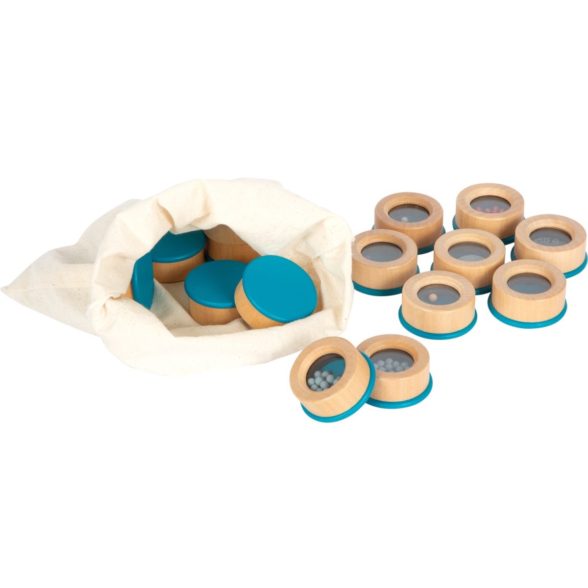 Jeu de mémo sonore Sensory bleu, SMALL FOOT COMPANY