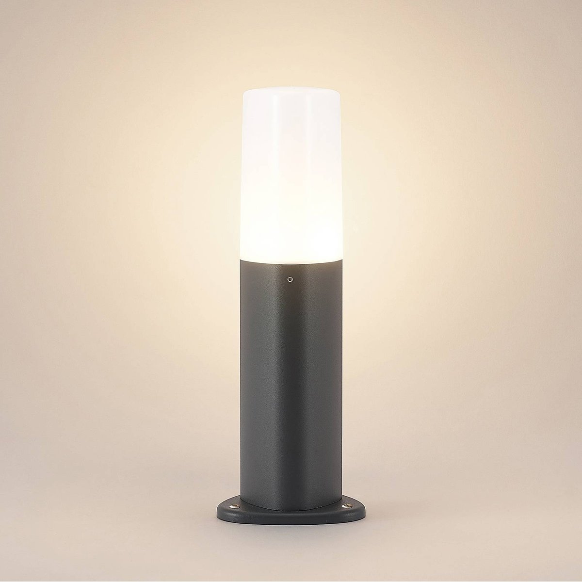 Luminaire extérieur en aluminium moderne anthracite, blanc, LUCANDE