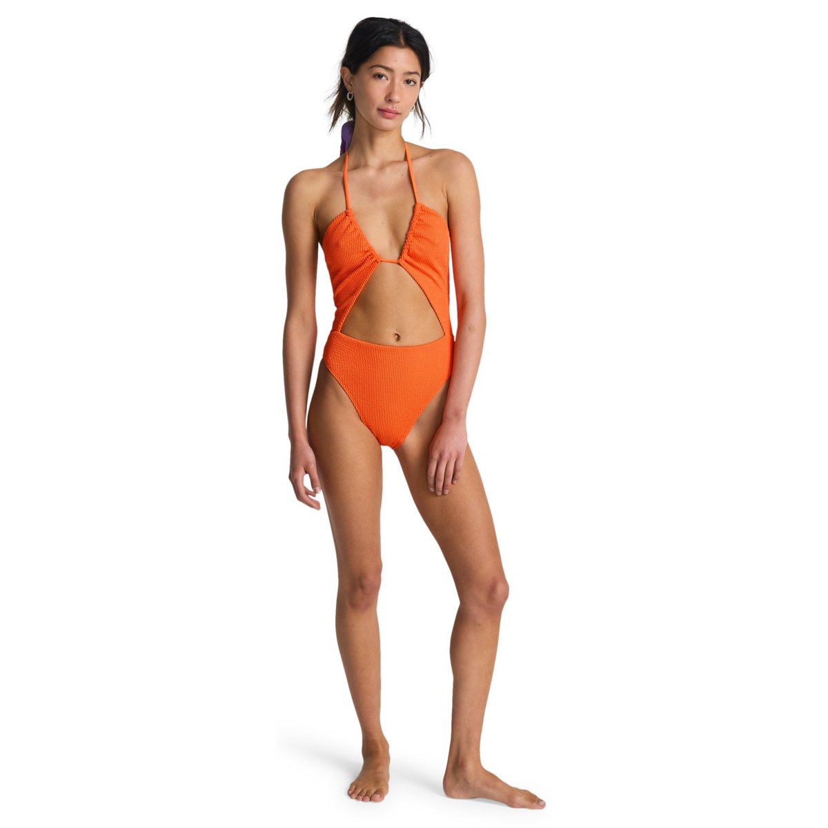 Maillot de bain une pièce bustier SUMMER HIGH SALTY ONE-PIECE orange fusion orange, BILLABONG