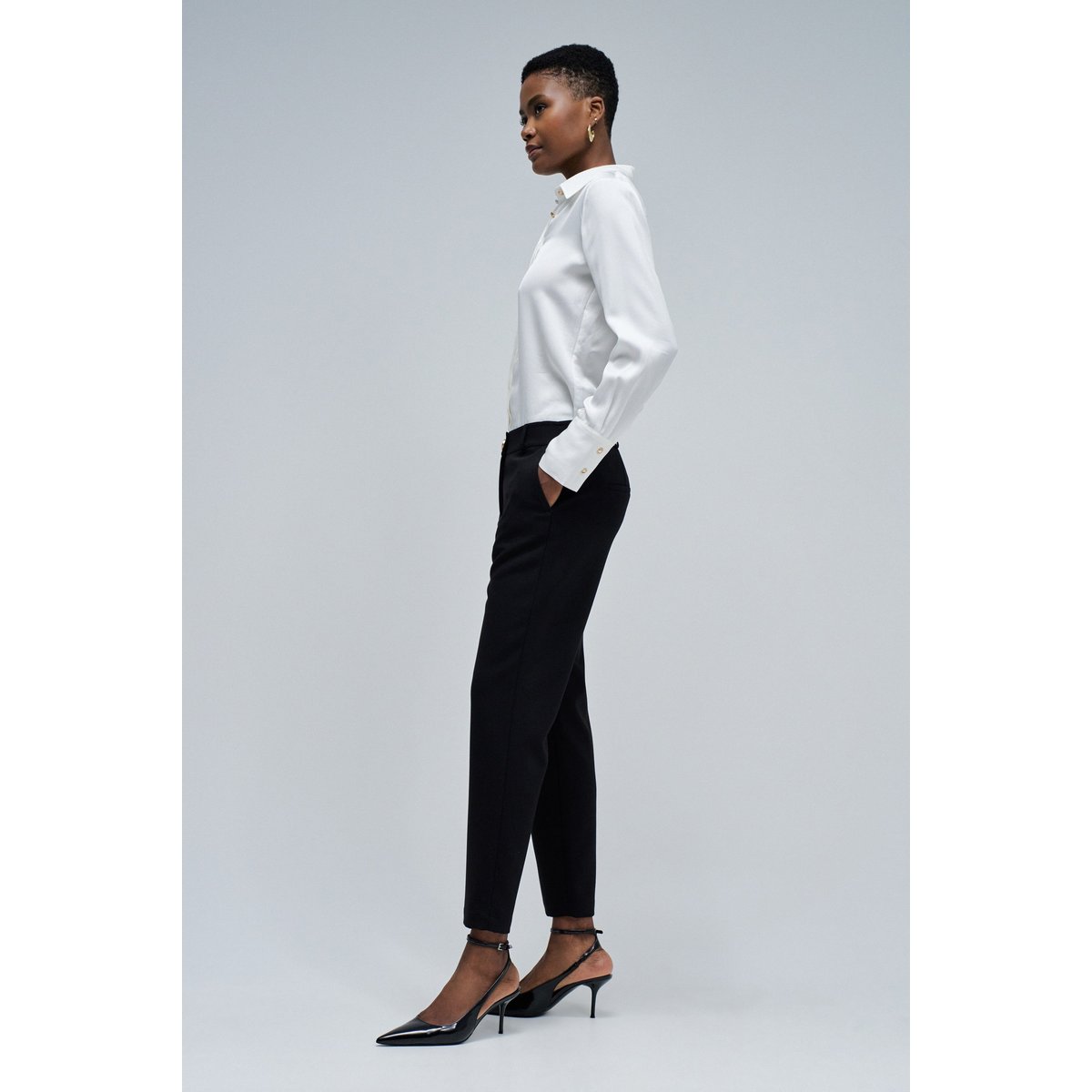 PANTALON CHINO SLIM FIT noir, SALSA JEANS