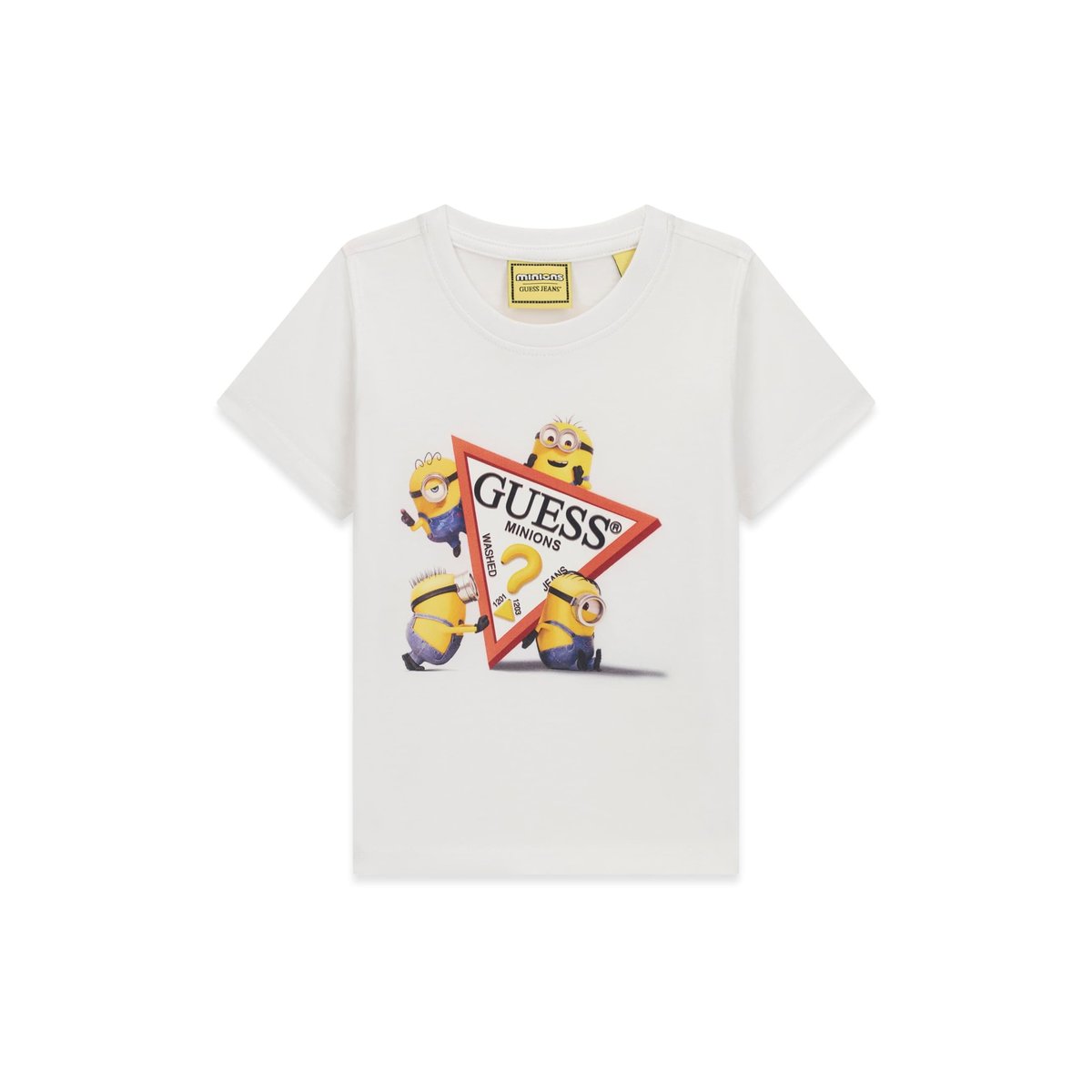 T-Shirt Imprimé Gj X Minions blanc, GUESS KIDS