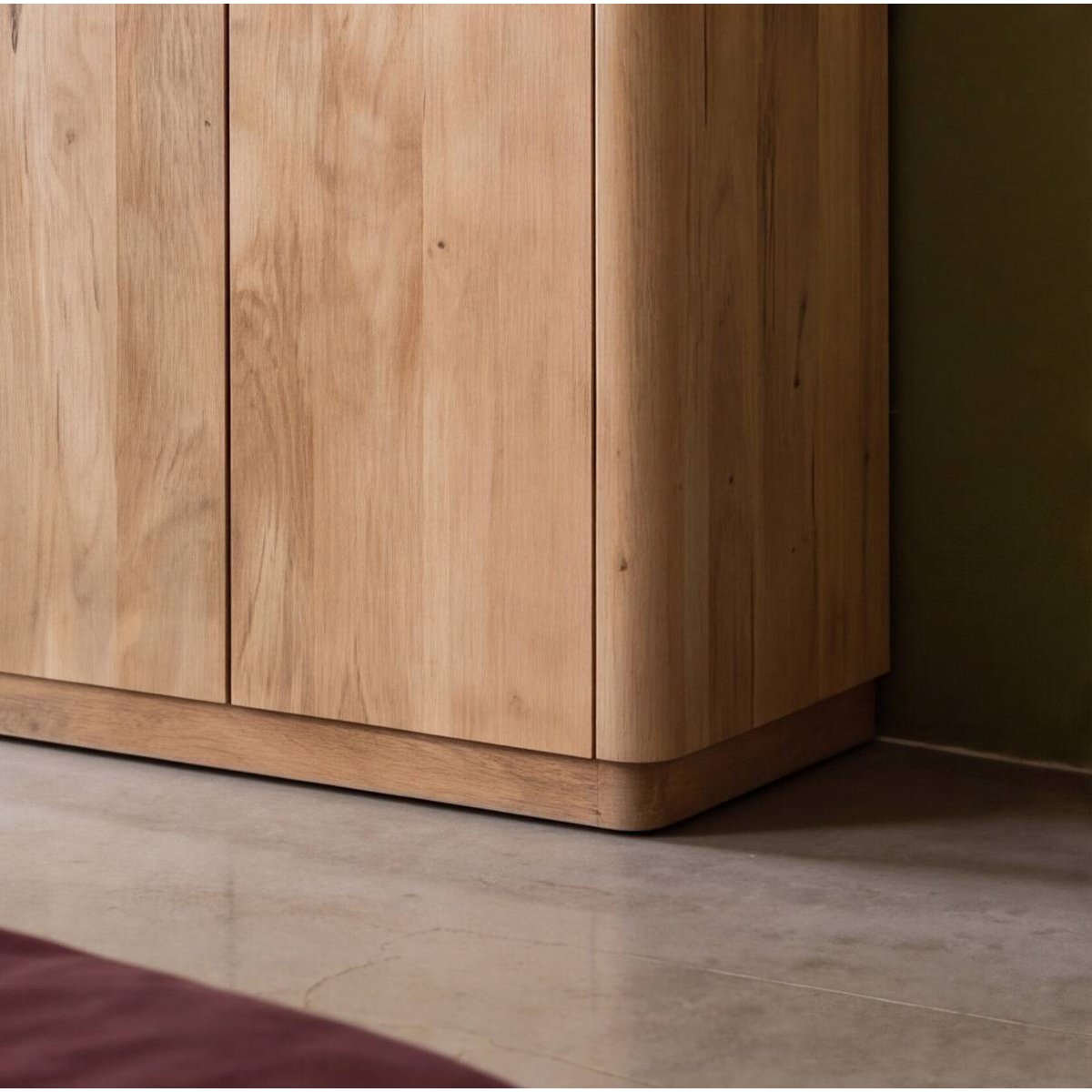 Armoire en bois de manguier LUMEYA bois clair, MADE IN MEUBLES