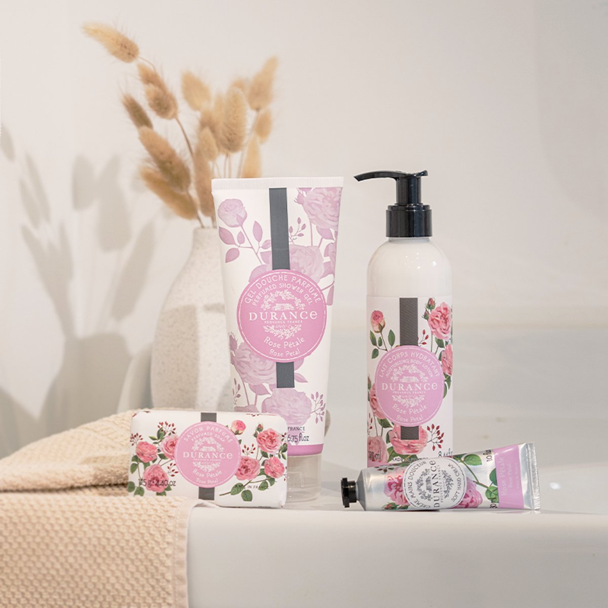 Eau de toilette ROSE PÉTALE couleur unique, DURANCE