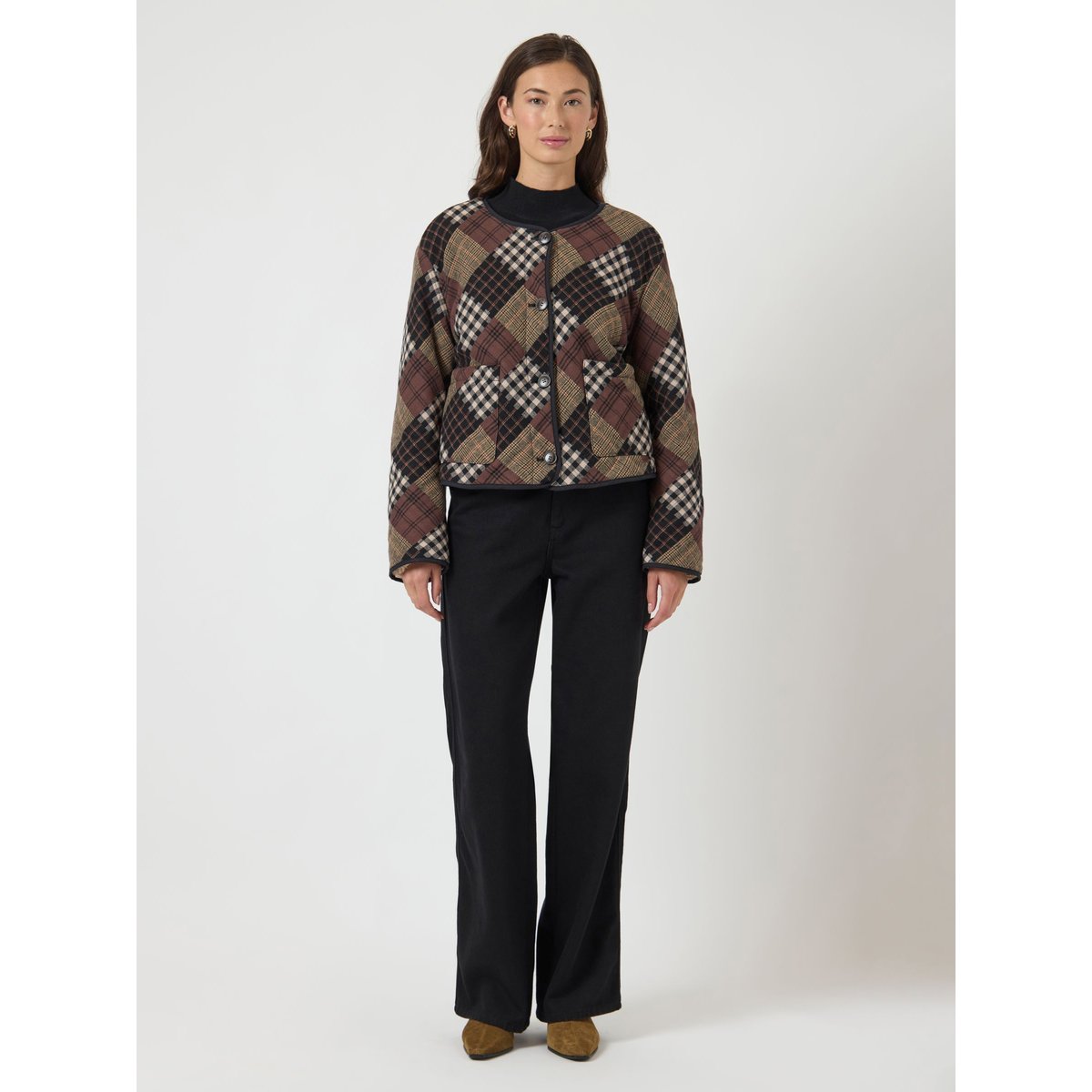 Veste Matelassée black, YAS